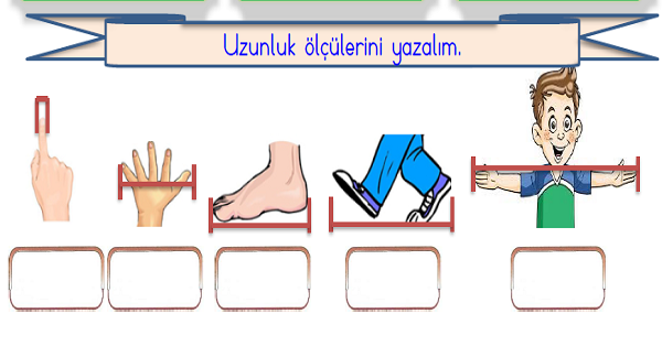 1.Sınıf Matematik Uzunluk Ölçüleri (Standart Olmayan)-3