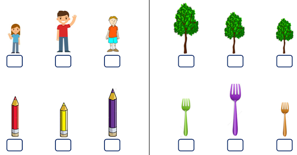 1.Sınıf Matematik Uzunlukları Karşılaştıralım Etkinliği 2