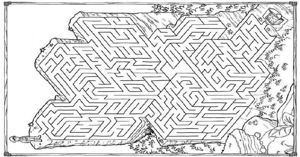 Seviye 3 - Labirent Bulmaca Etkinliği 35