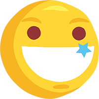 El çizimi parlak dişli png emoji resmi