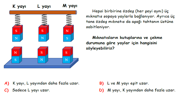 4.Sınıf Fen Bilimleri Kuvvetin Etkileri Yeni Nesil Sorular-2