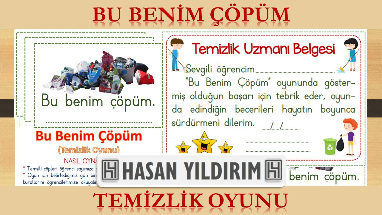 Bu Benim Çöpüm (Temizlik Oyunu)