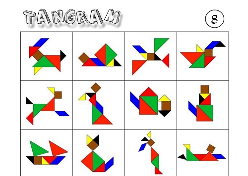 Tangram etkinliği 8