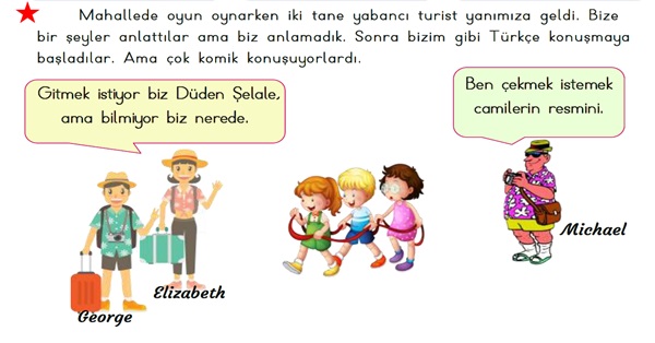 2.Sınıf Türkçe Kurallı ve Kuralsız Cümleler-Yeni Nesil Sorular-1