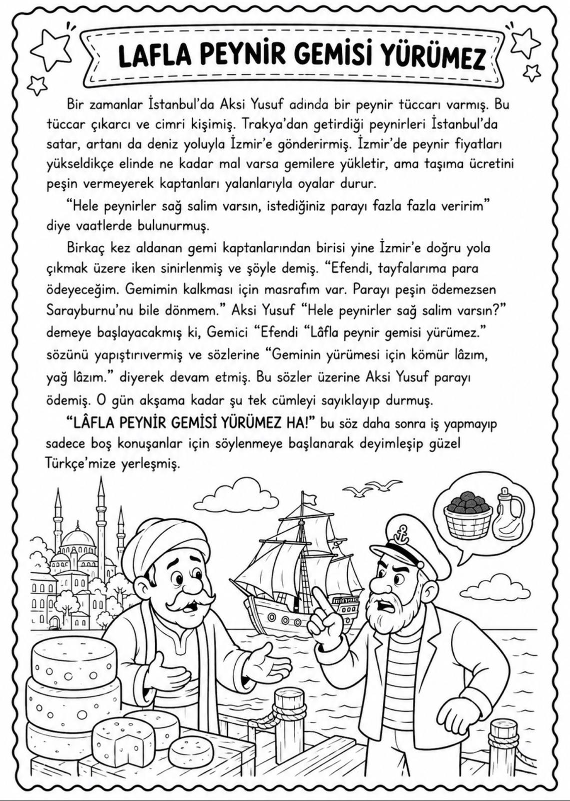 1.Sınıf Atasözleri