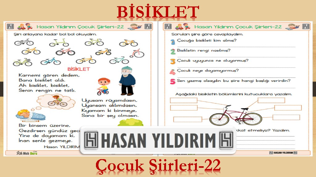 Bisiklet (Çocuk Şiirleri-22)