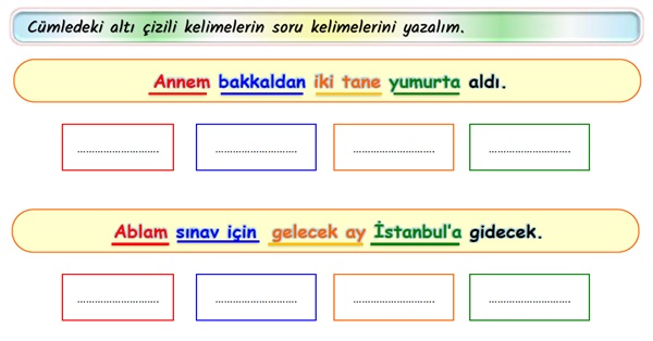 2.Sınıf Türkçe Soru İşareti Etkinliği-3