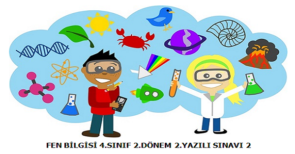 4.Sınıf Fen Bilgisi 2. Dönem 2.Yazılı Sınavı (2)