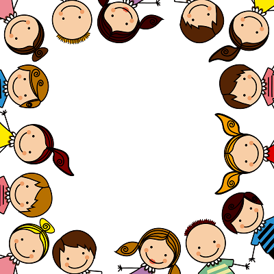 Clipart çember olan çocuklar