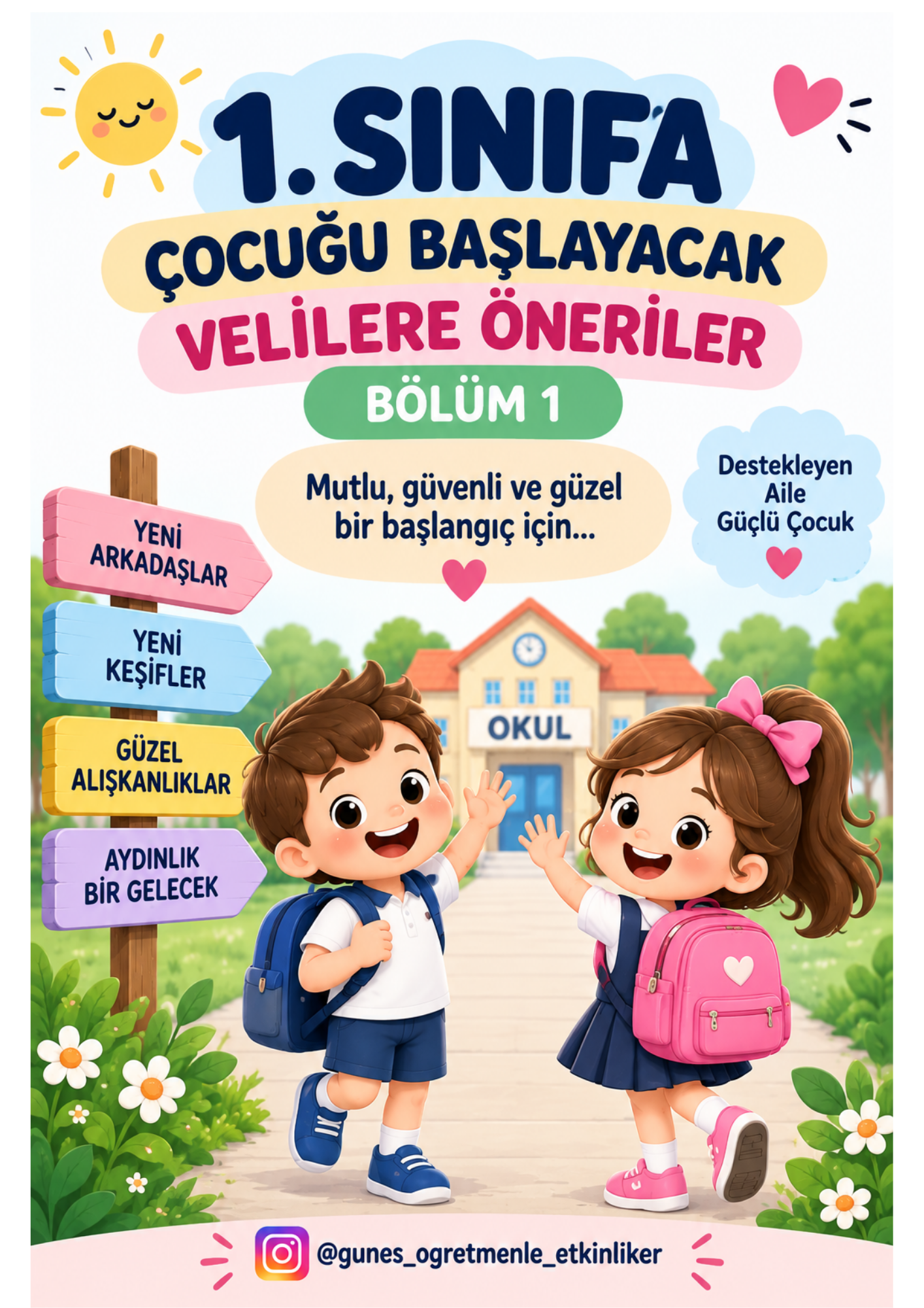 1. Velilerine Tavsiyeler