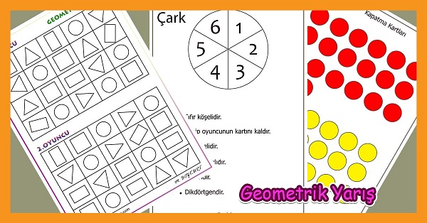 Geometrik Yarış - Geometrik Şekiller Oyunu