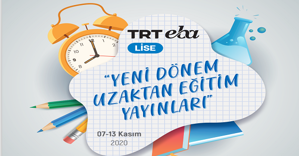 7 Kasım - 13 Kasım Arası EBA TV Lise Yayın Akışı, Dersler, Konular