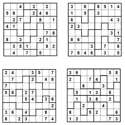 Parçalı Sudoku 3