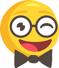 El çizimi papyonlu png emoji resmi