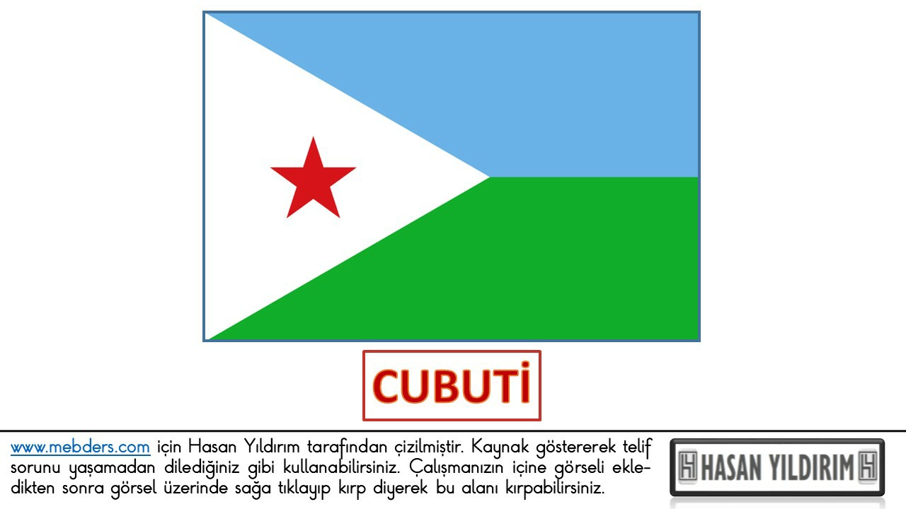 Cubuti Bayrağı PNG