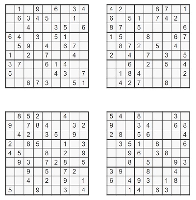 Orta Seviye Sudoku 10