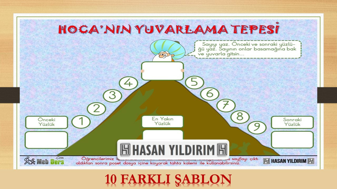 Hoca'nın Yuvarlama Tepesi (Yüzlüğe Yuvarlama)