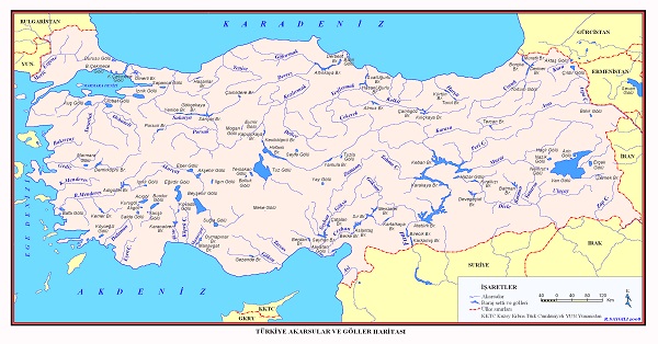 Türkiye Göller Haritası