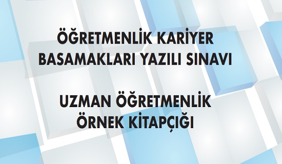Mili Eğitim Bakanlığı Uzman Öğretmenlik Sınavı Örnek Sorular
