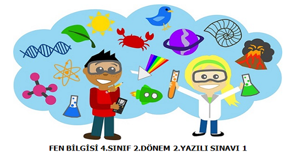 4.Sınıf Fen Bilgisi 2. Dönem 2.Yazılı Sınavı (1)