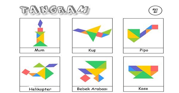 Tangram etkinliği 7