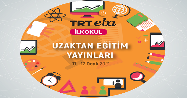 11 Ocak - 17 Ocak Arası EBA TV İlkokul Yayın Akışı, Dersler, Konular