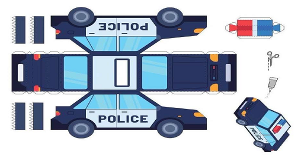 Otomobil Yapalım Kes-Katla-Yapıştır 5