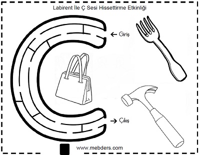 Labirent ile Ç Sesi Hissettirme Etkinliği