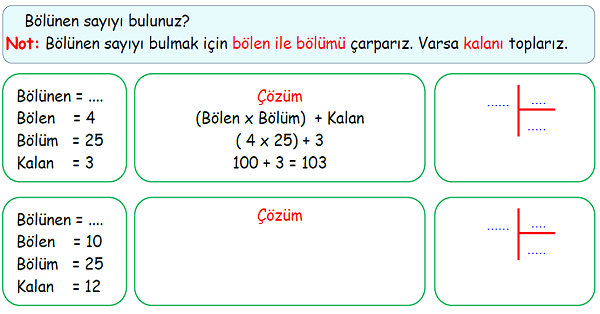 4.Sınıf Matematik Çarpma ve Bölme İşlemleri Arasındaki İlişki-2