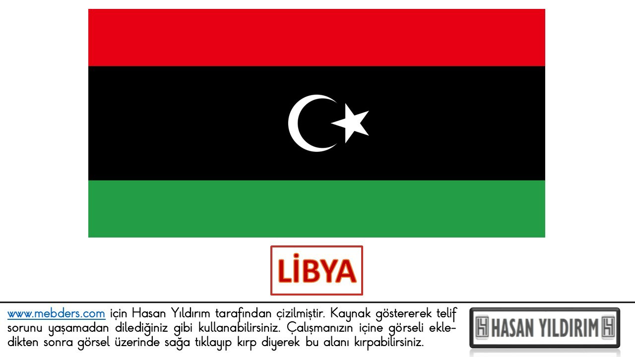 Libya Bayrağı PNG