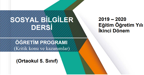 5.Sınıf Sosyal Bilgiler Telafi Programı, Konu ve Kazanımları