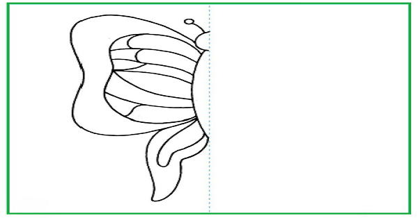 Beni Tamamla Etkinliği 30 (Kelebek)