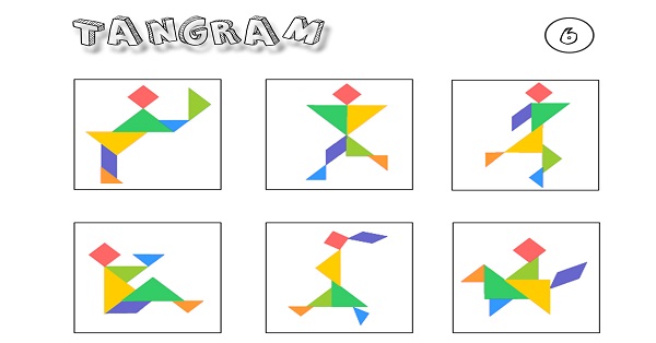 Tangram etkinliği 6