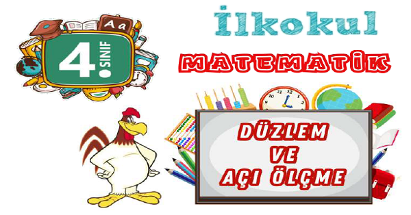 4.Sınıf Matematik Düzlem ve Açı Ölçme Etkinliği