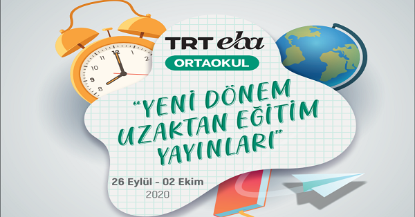 26 Eylül - 2 Ekim Arası EBA TV Ortaokul Yayın Akışı, Dersler, Konular