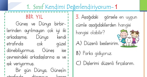 1.Sınıf Genel Değerlendirme 1