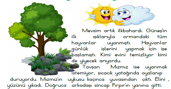 1.Sınıf Türkçe Okuyalım-Anlayalım-Yazalım-1