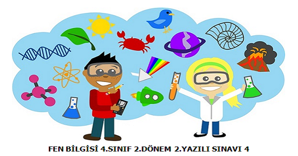 4.Sınıf Fen Bilgisi 2. Dönem 2.Yazılı Sınavı (4)