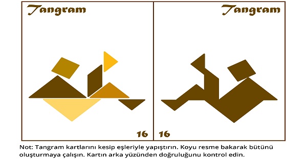 Tangram Kartları 8