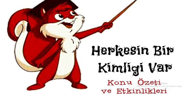 4.Sınıf Sosyal Bilgiler Herkesin Bir Kimliği Var Etkinlik ve Test Çalışması