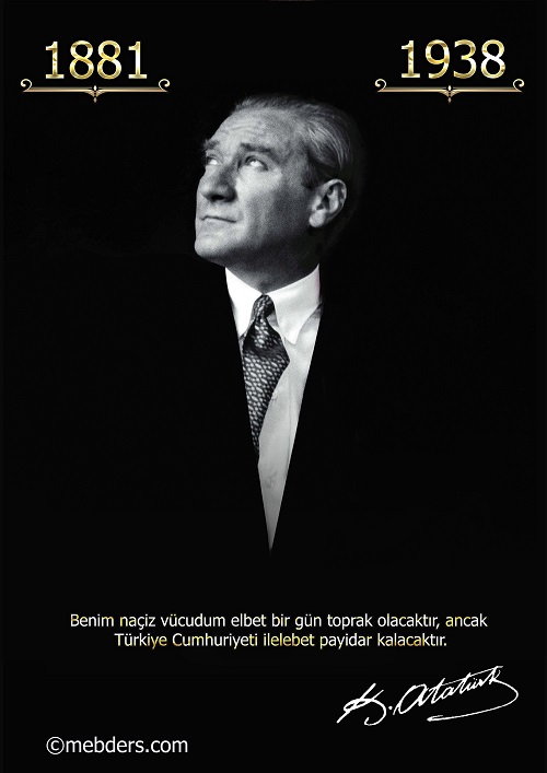A3 Boyutunda Atatürk Posteri