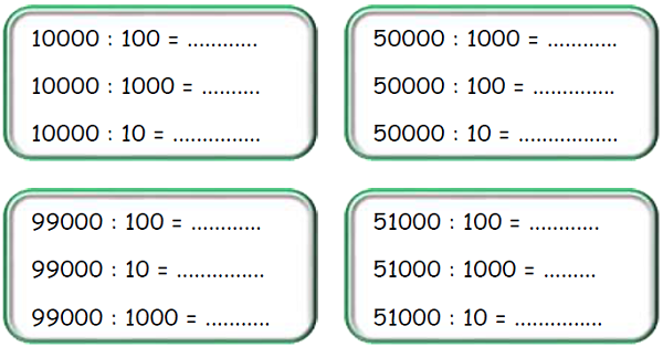 4.Sınıf Matematik Zihinden Bölme İşlemi-2