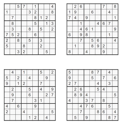 Zor Seviye Sudoku 3