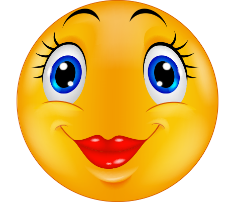 Png Kırmızı dudaklı kız emoji resmi