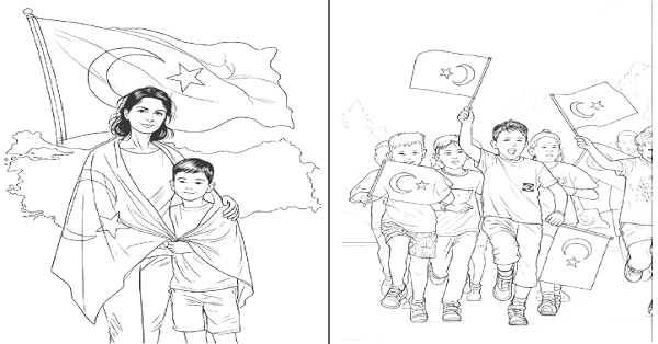 Bayrak Sevgisi Görselleri