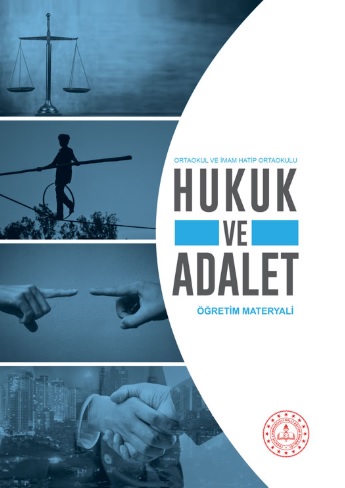 2020-2021 Yılı 8.Sınıf Hukuk ve Adalet Öğretim Materyali Kitabı (MEB) pdf indir