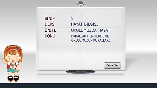 1.Sınıf Hayat Bilgisi Kurallar Her Yerde ve Okulumuzun Kuralları Sunusu