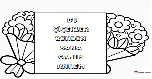 Anneler Günü Çiçek Etkinliği (Boya-Kes-Katla)