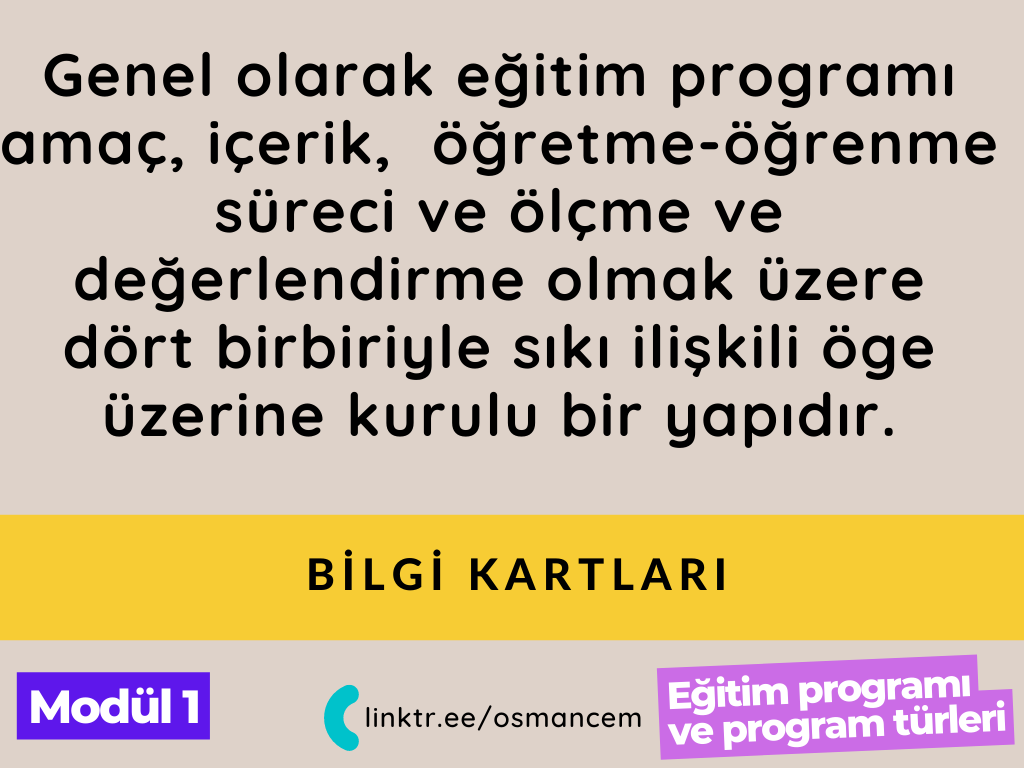 Uzman Öğretmenlik Bilgi Kartları Serisi 4