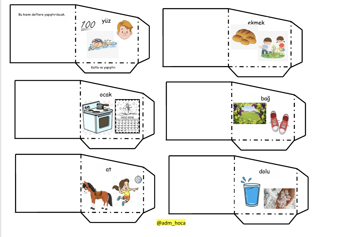 Eş Sesli Kelimeler İnteraktif Defter Etkinliği